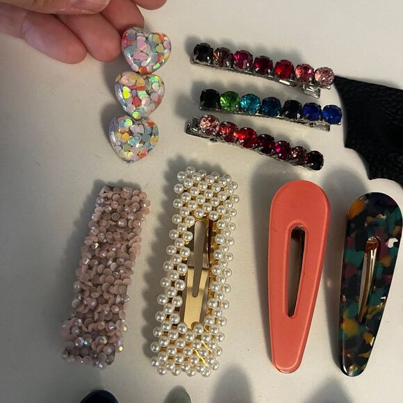 paparazzi lot of hair clips hair accessories - Picture 2 of 5